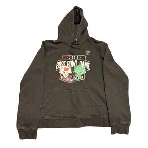 2020 Rose Bowl Game Wisconsin Vs Oregon Fanatics Black Hoodie M